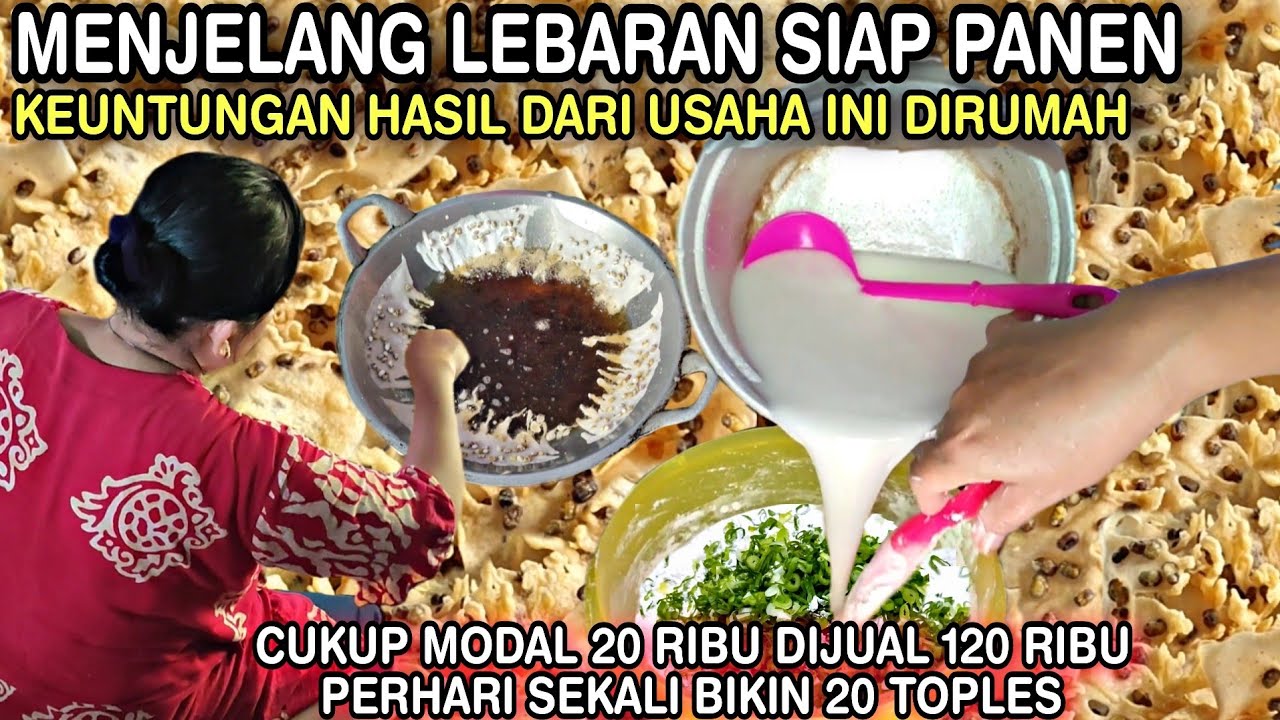 USAHA YANG TIDAK ADA MATINYA || LEBARAN PANEN MODAL 20 RIBU Jadi 2,4 JUTA PERHARI DI AJARIN LENGKAP