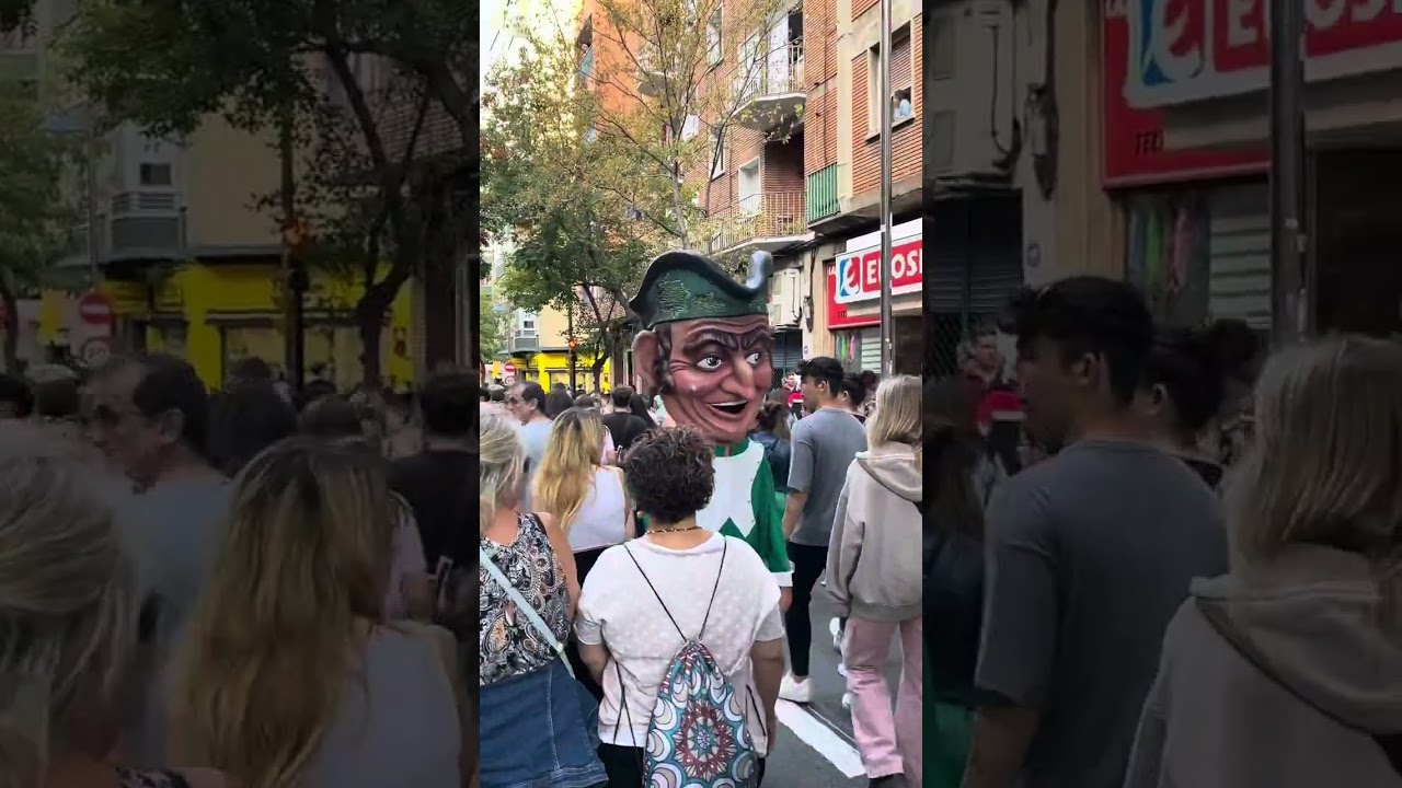 CABEZUDOS del barrio de SAN JOSE Zaragoza. Lunes 28 de agosto de 2023