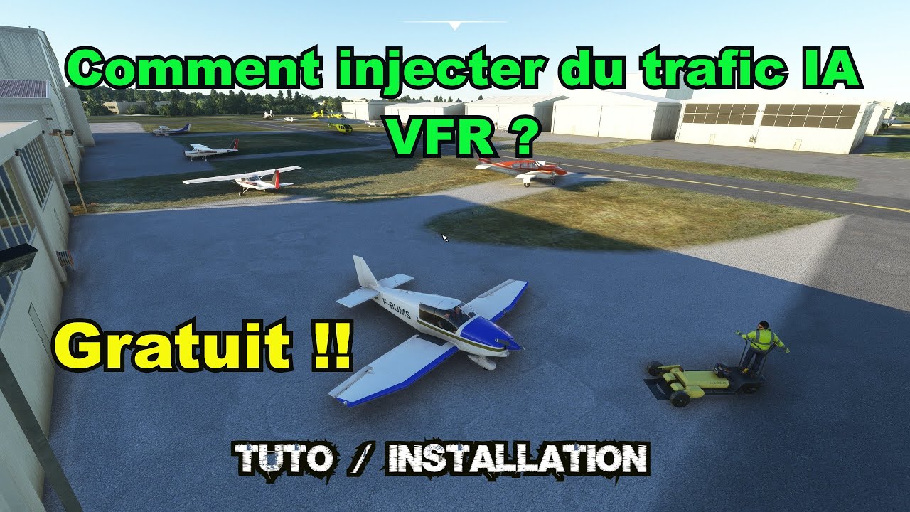 FS2020/ GAmod / comment installer du trafic IA gratuitement