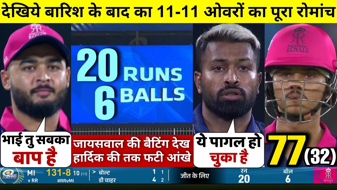 RR vs MI IPL 2026 Highlights | Rajsthan vs Mumbai IPL 2026 Full Highlights