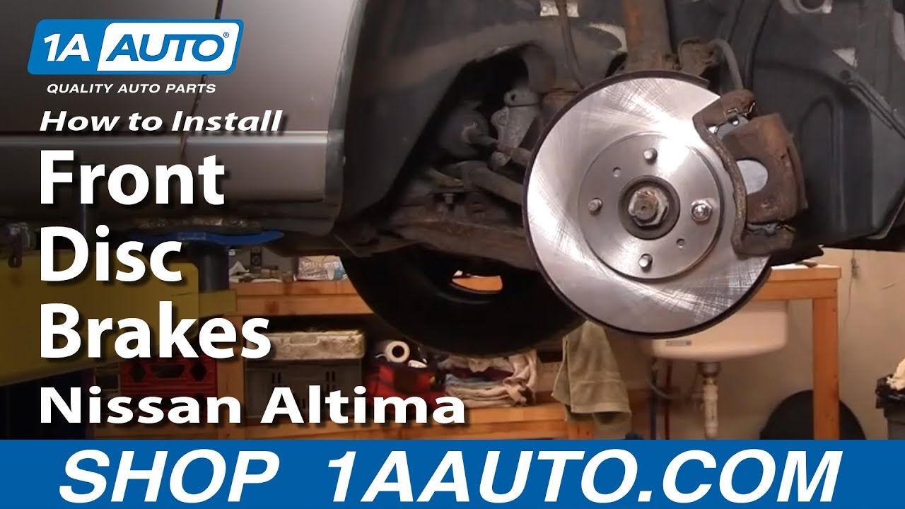 How to Replace Brakes 93-01 Nissan Altima