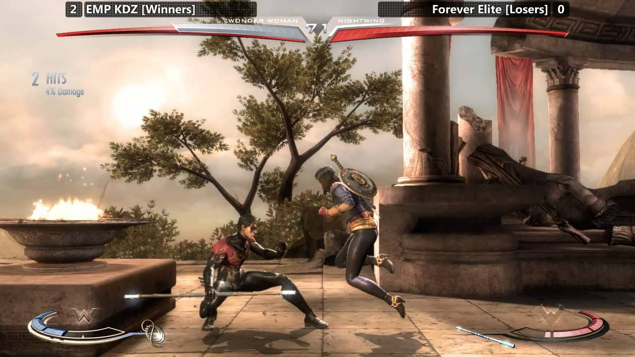 Injustice @ Birthright 2: Forever Elite (Nightwing) vs EMP KDZ (Wonder Woman) - Grand Finals