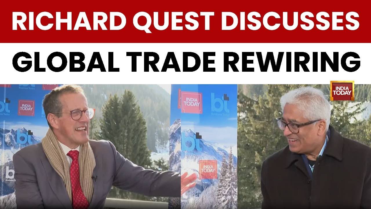 Richard Quest On Davos 2026: US-Europe Rift And AI Revolution Creating Unprecedented Uncertainty