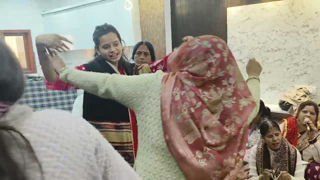 मैया मैं नाचूं तेरे अंगना में🥁माता की भेंट सुनकर आंनद में झूमे 💯 #new #newvideo #trending #matarani 