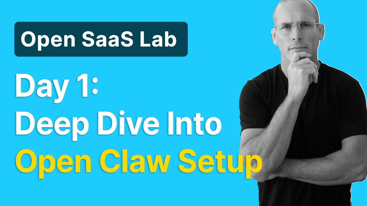 Open SaaS Lab Day 1: Building My OpenClaw Agent System