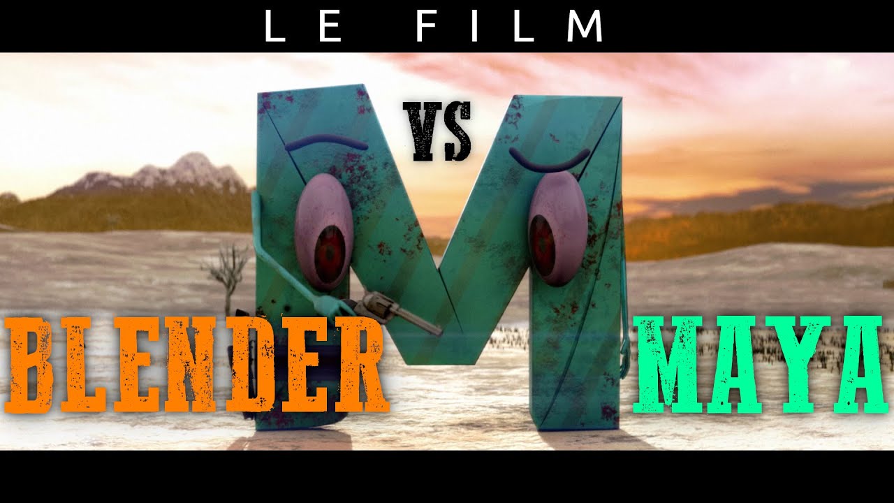 BLENDER vs MAYA : Le Film Entier (Partie 1)