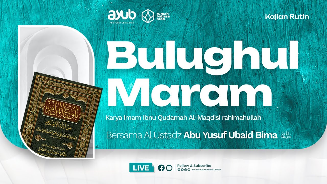 38. [Bulughul Maram] Kitab Thaharah | Darah Haidh
