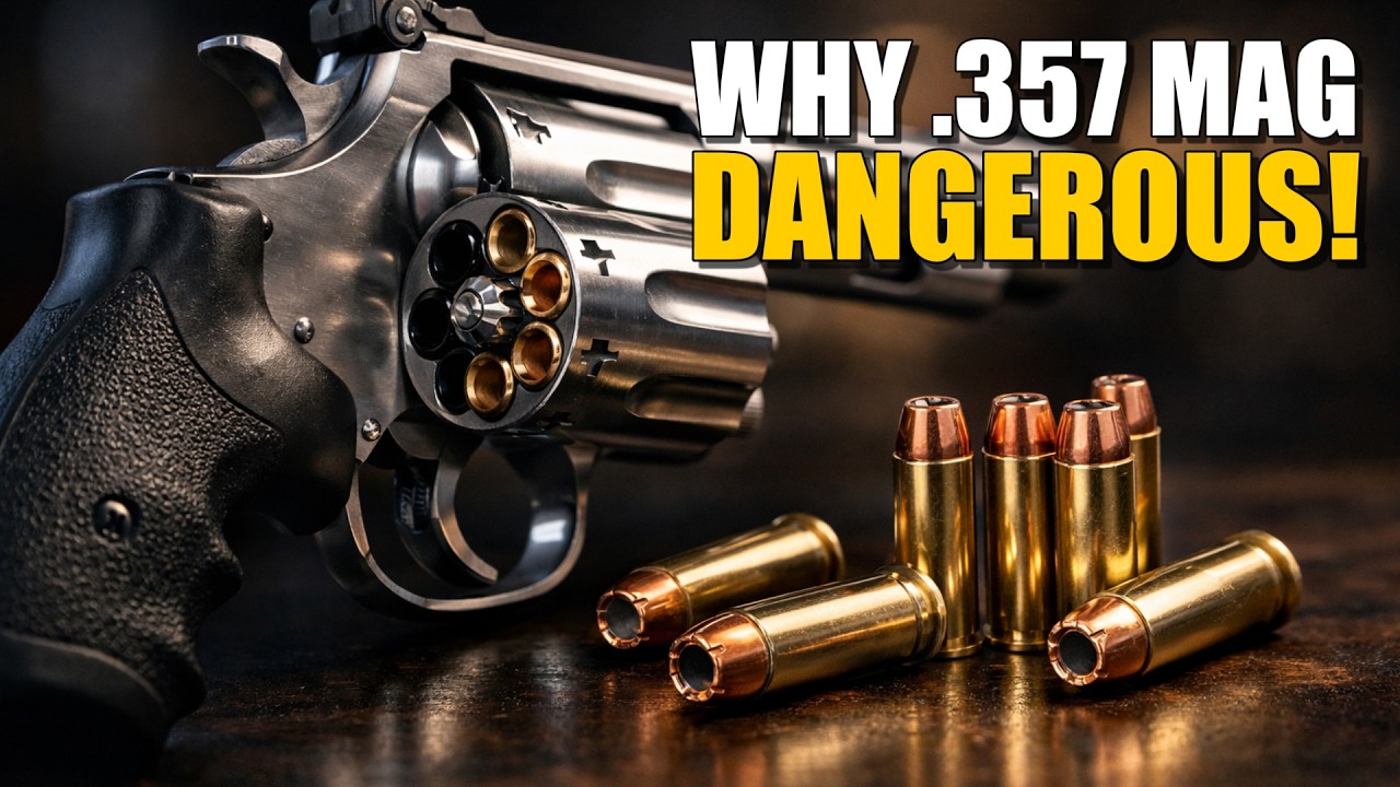 Истинная причина, почему патрон .357 Magnum смертоноснее, чем вы думаете.