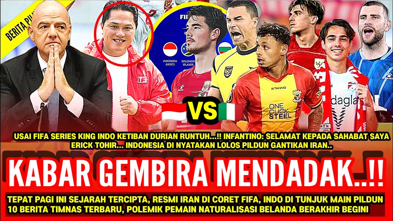 Berita Timnas Indonesia Hari Ini, SABTU 11 APRIL 2026 HARI INI | Kabar PSSI Terbaru