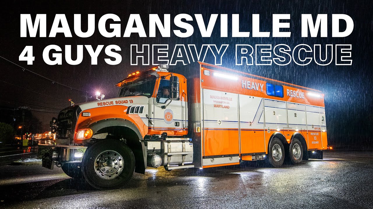 4 Guys Heavy Rescue with FireTech Lighting for Maugansville Maryland | HiViz FireTech