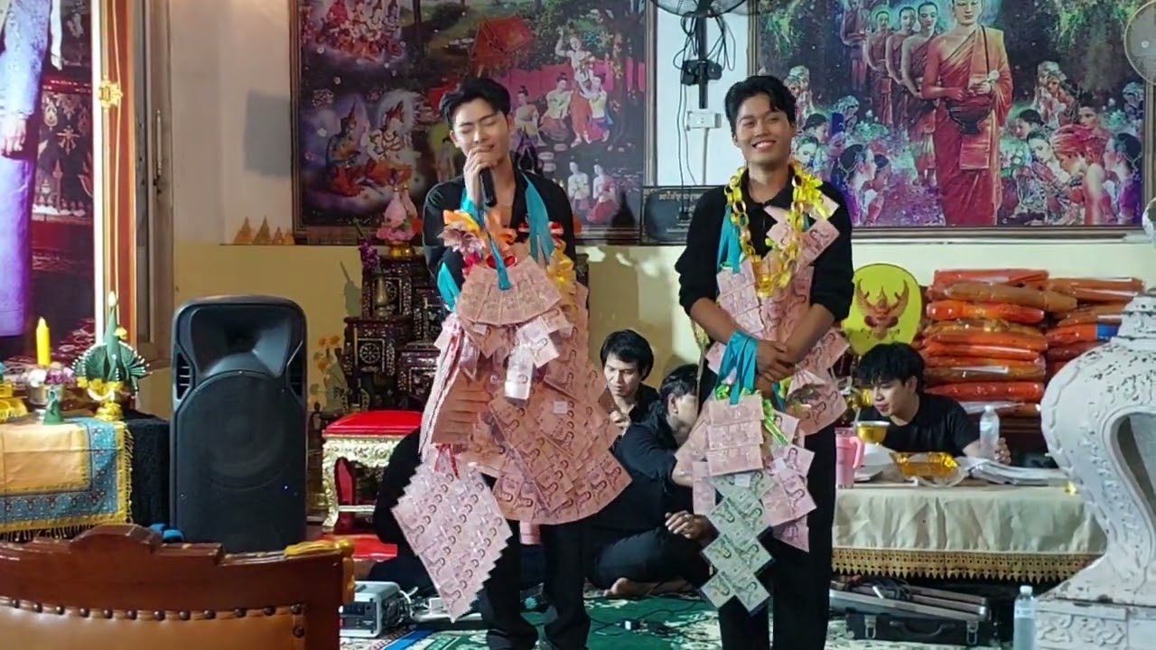ข้ามันลูกทุ่ง ฟอร์ม ชลพิพรรธน์/โฟล์ค ณัฐกรณ ไมค์ทองคำ งานทอดกฐิน วัดท่าเจดีย์ สองพี่น้อง สุพรรณบุรี