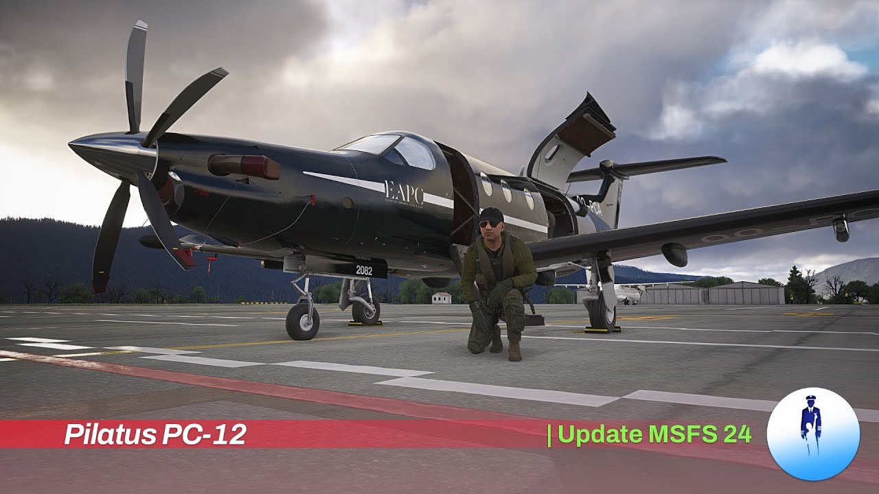 PC12 V1.5.1 | Vol dans les Pyrénées | SimWorks Studios | FS 2024