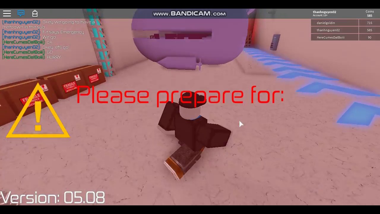 ROBLOX Liquid Submarine Meltdown/Freezedown 2017