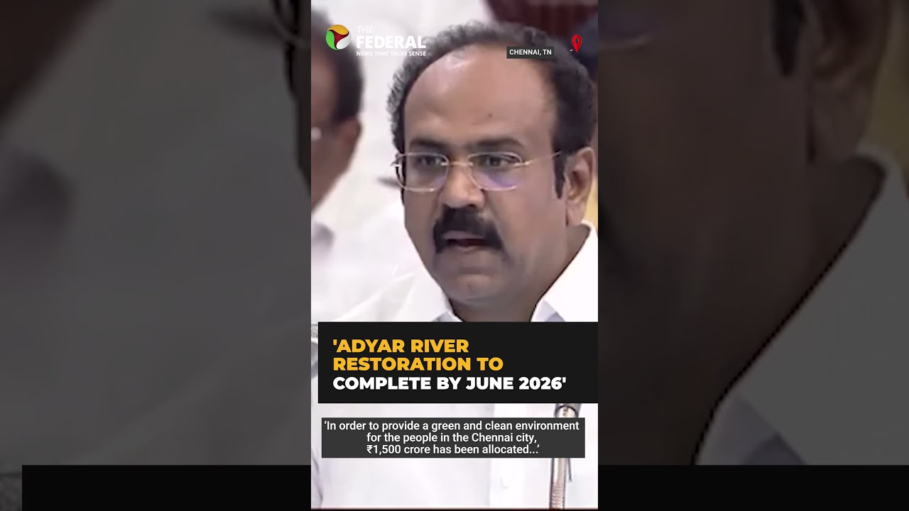 Tamil Nadu Budget 2025-26 Live | Adyar River Restoration Gets Rs 1500 Crore Boost | The Federal