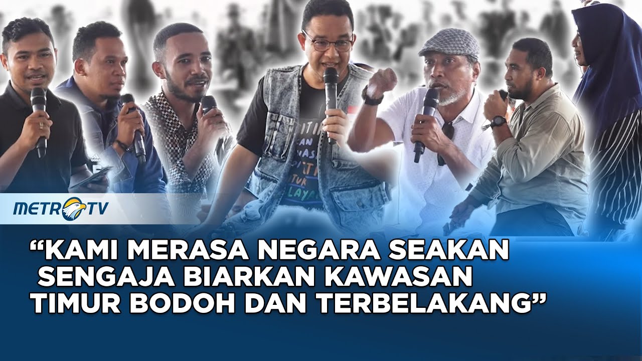 JAWAB NIES! Warga Ambon Cecar Habis Gagasan Anies #DESAKANIES