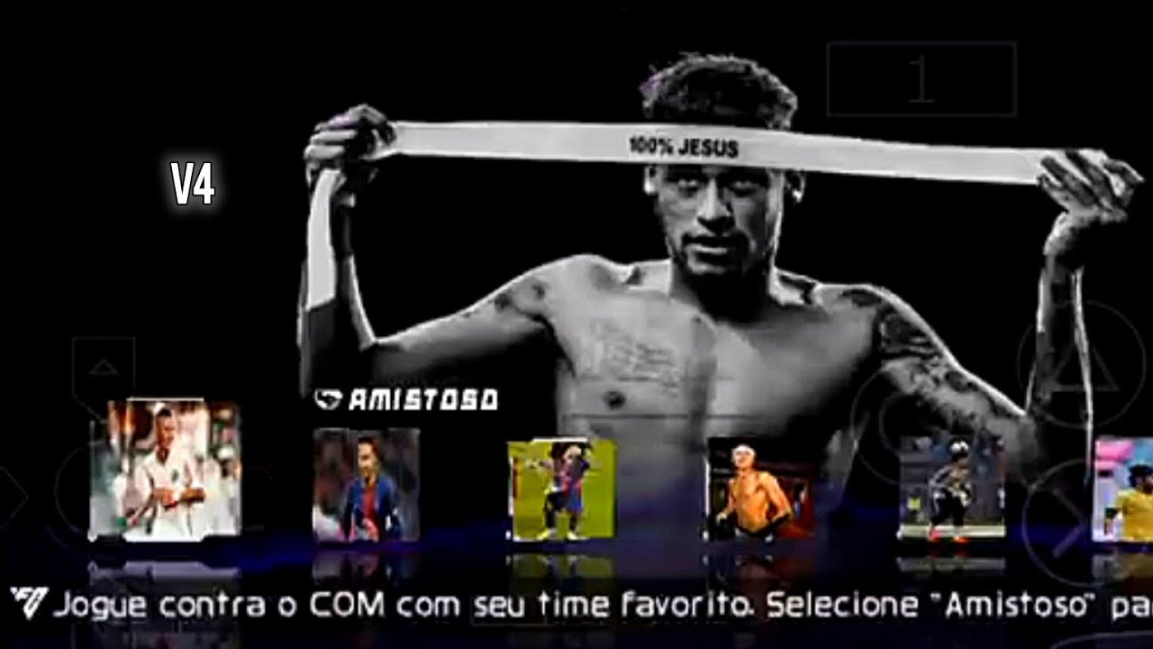 PES PSP | O MELHOR PATCH COM TATUAGEM E MUITO MAIS VERSÃO V4 DO MEU PATCH 