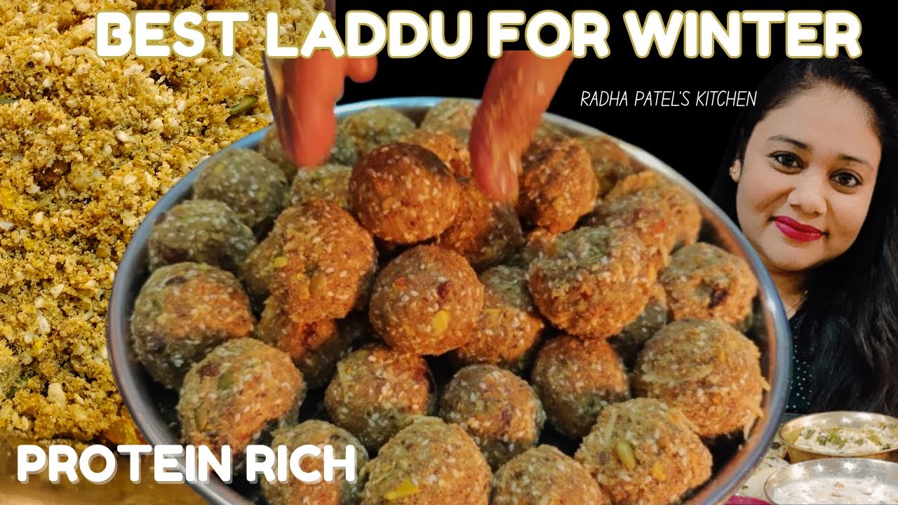 Protein Rich Winter Laddu ❄️ | Multigrain Dry Fruit Laddu for Energy & Immunity