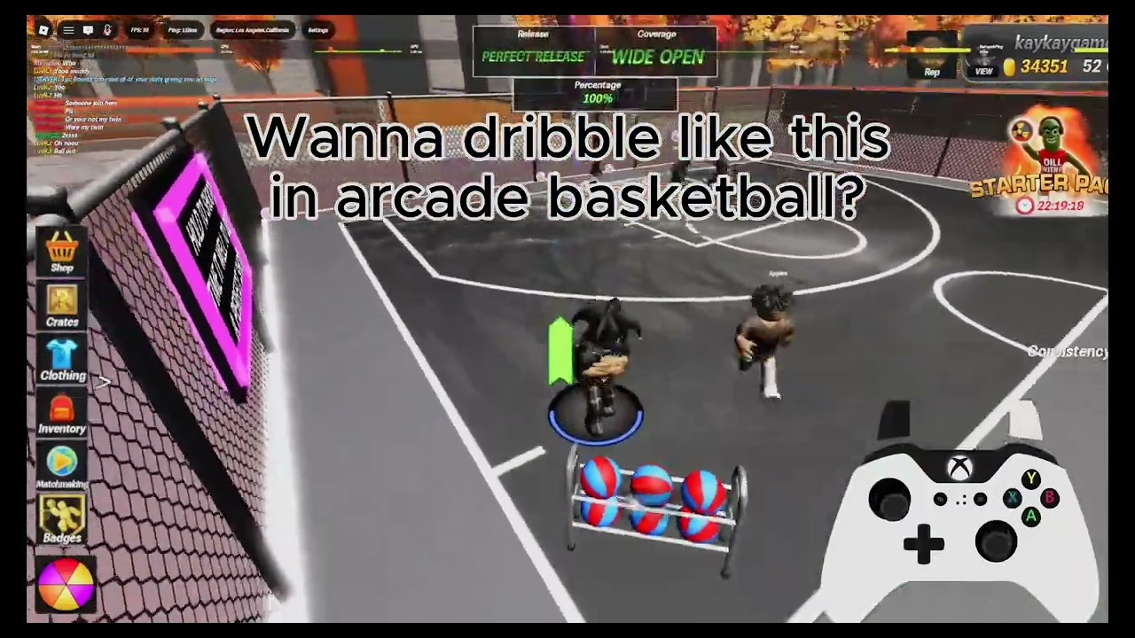 How to Glitch Dribble in Arcade Basketball (Tutorial)