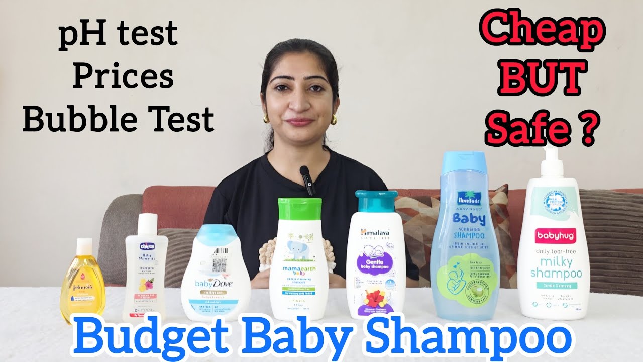Best Affordable Baby Shampoo in India? Johnson’s vs Dove vs Chicco vs Himalaya + pH Test!