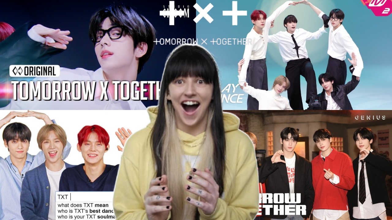 TXT Over The Moon Live & Eng.Ver | Be Original | Relay Dance | Wired Interview REACTION
