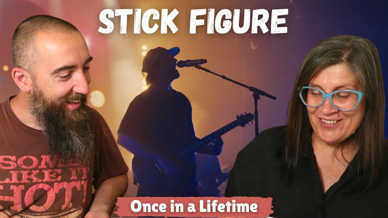 Stick Figure - Once in a Lifetime (REACTION) with my wife