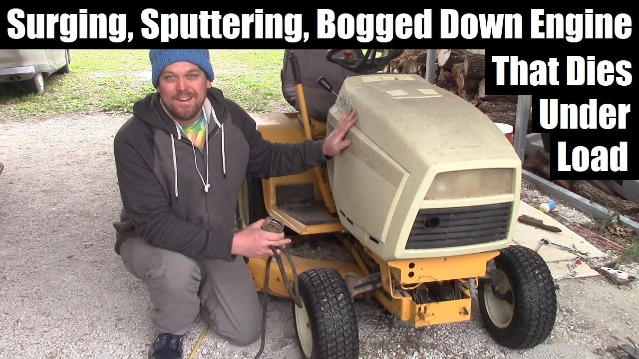 Restoring the power to a 30 year old Cub Cadet Riding Mower. The 1440 is one hell of a minitractor.