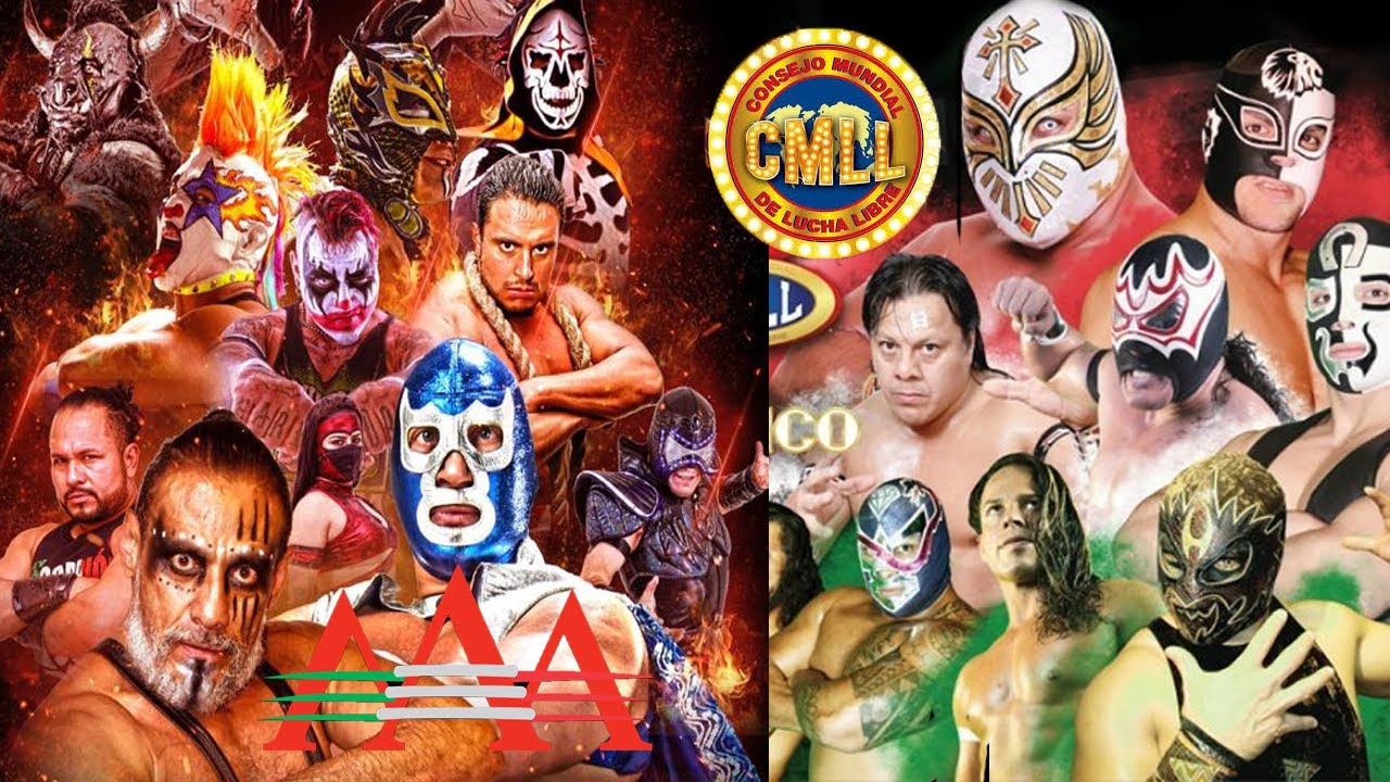 CMLL vs AAA (Especial Día del Niño/Simulación WWE 2K19)