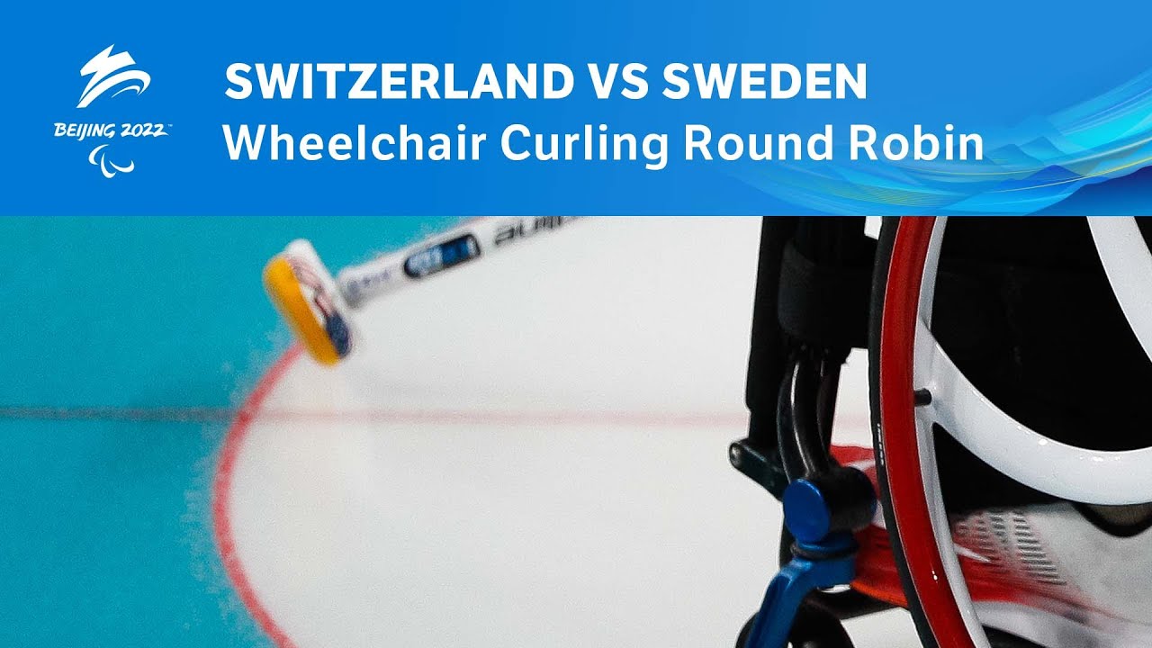 Switzerland vs Sweden | Wheelchair Curling Round Robin | Day 1 | Beijing 2022 Winter Paralympics