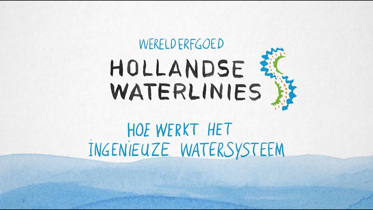Hoe werkt het watersysteem van de Hollandse Waterlinies?