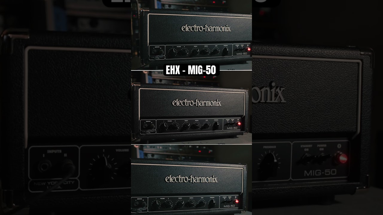 Have you checked out the Electro-Harmonix &ldquo;MIG-50&rdquo; yet ? #shorts #amp #guitar #ehx #guitarist #rock