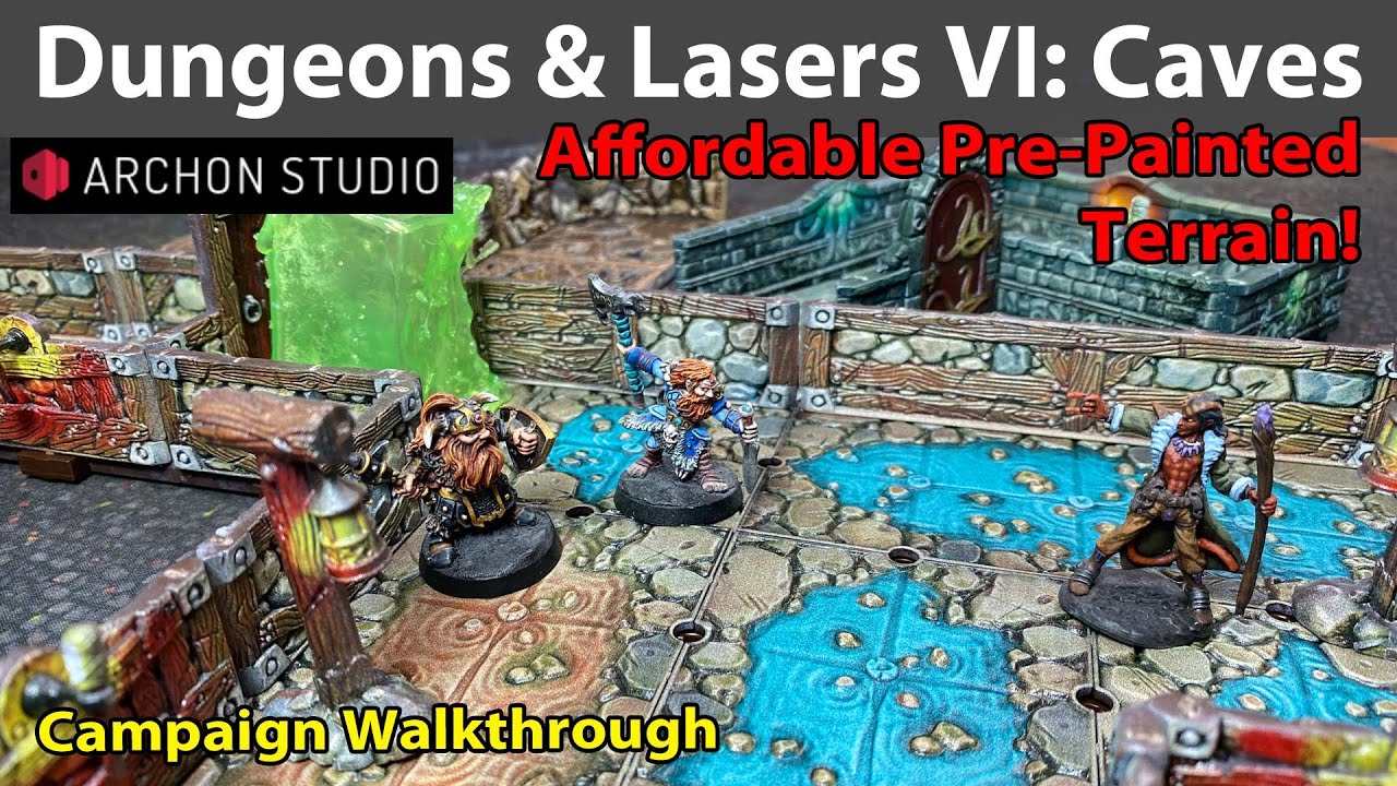 Dungeons & Lasers VI: Caves Campaign