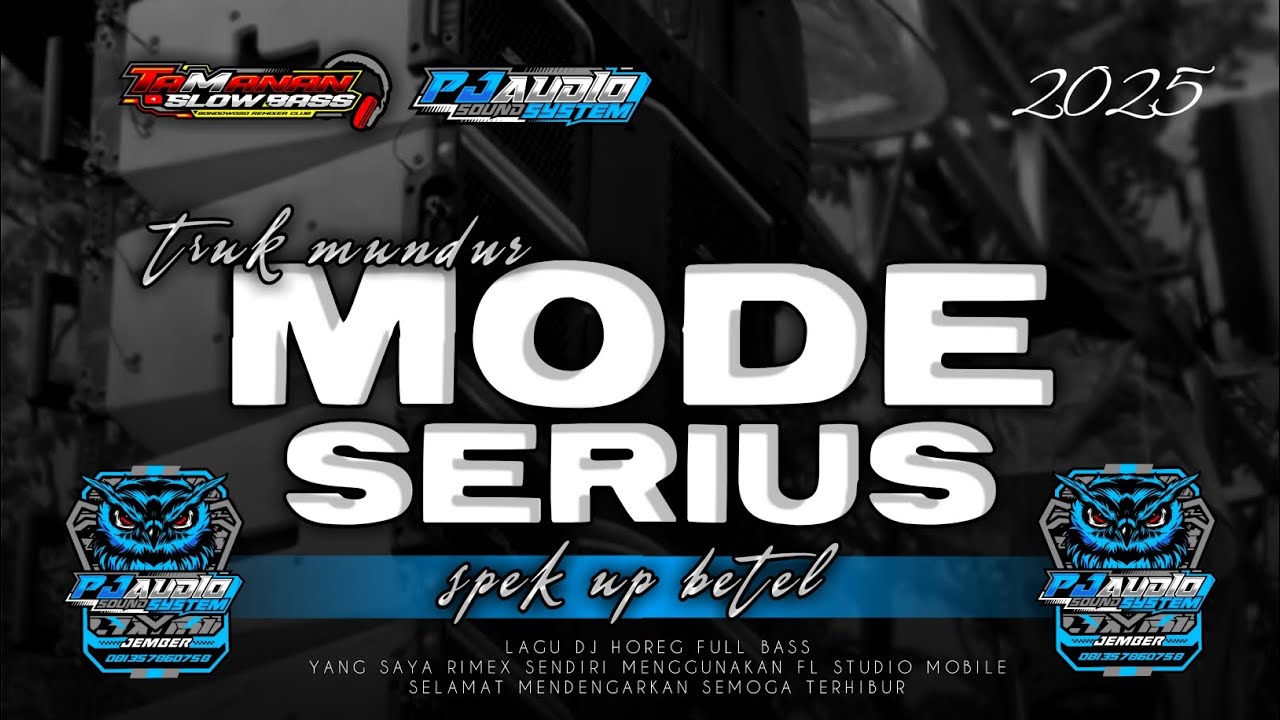 DJ BATLE MODE SERIUS VERSI TRUK || PJ AUDIO JEMBER AND ARUL LIGHTING || TAMANAN SLOW BASS 