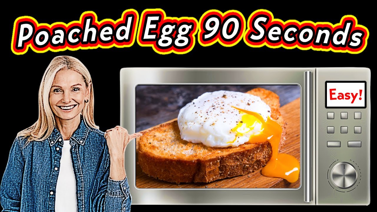 Microwave Poached Egg: 90 Seconds