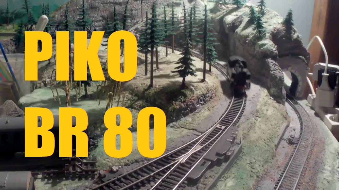 PIKO DDR #12: BR 80 rychle a zběsile - 45 let stará mašinka konečně na kolejích!