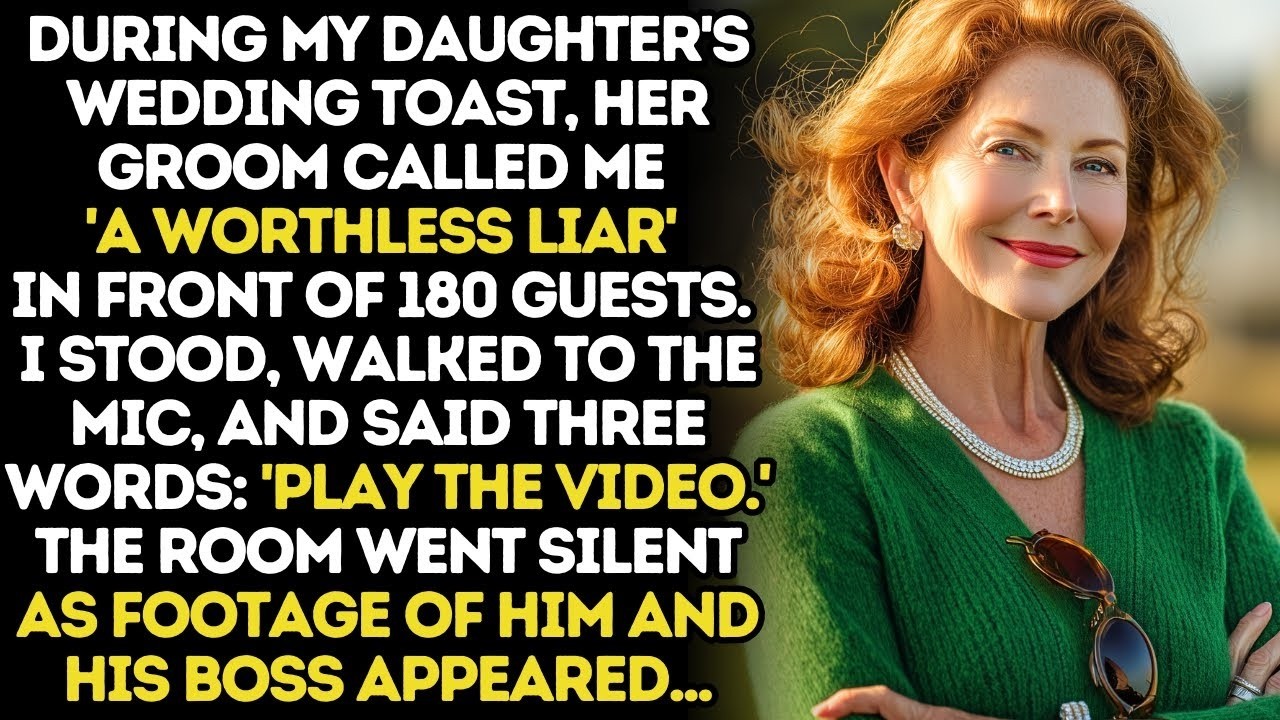 My Daughter’s Groom Called Me “Low Class” At The Wedding — So I Exposed Him In Front Of Everyone