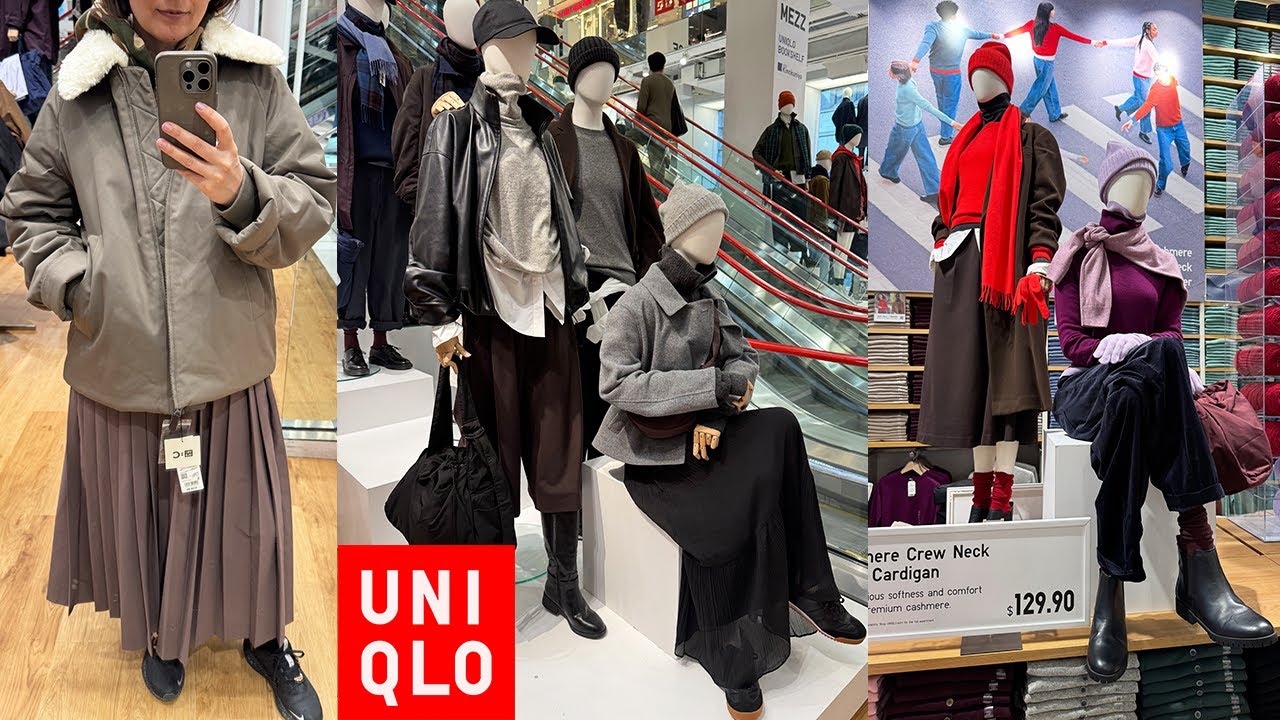 🍁 UNIQLO NEW FALL-WINTER 2025 COLLECTION ❤️ WOMEN'S LATEST ARRIVALS TRY-ON HAUL