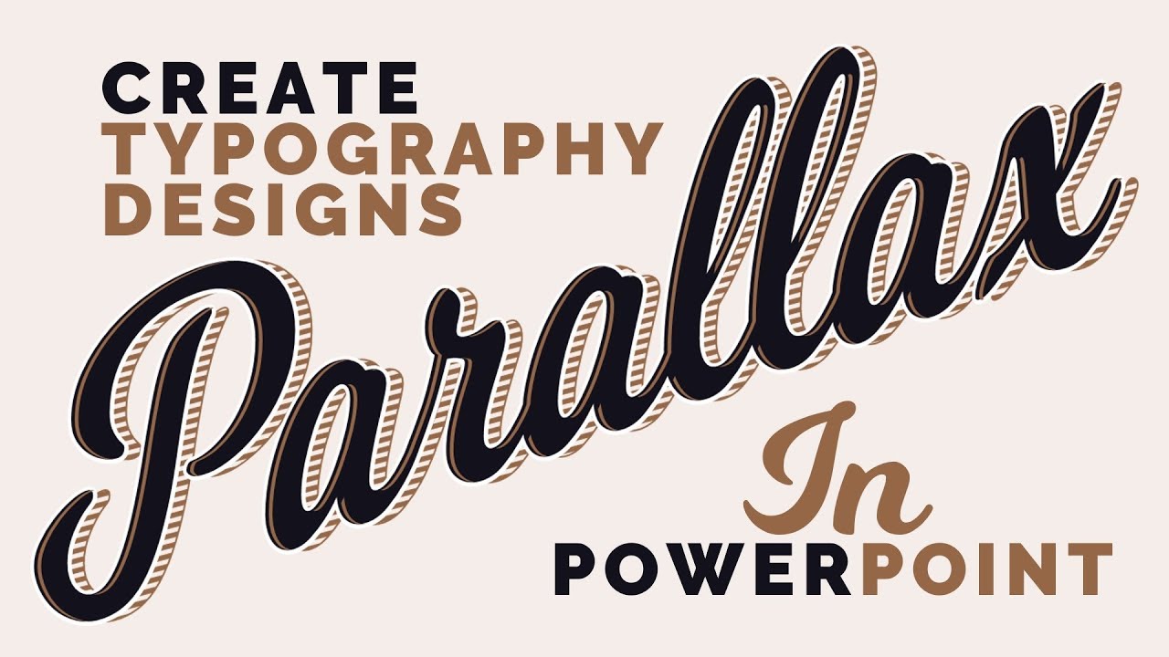 How to Create Awesome Typography Designs in PowerPoint