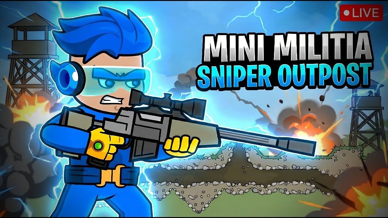  🔴 LIVE: Playing with SUBSCRIBERS! 🎮 Mini Militia Custom Rooms #minimilitia