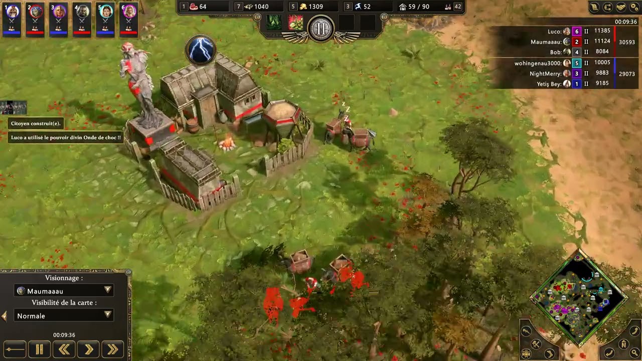 Age Of Mythology Retold: 3 VS 3 replay
