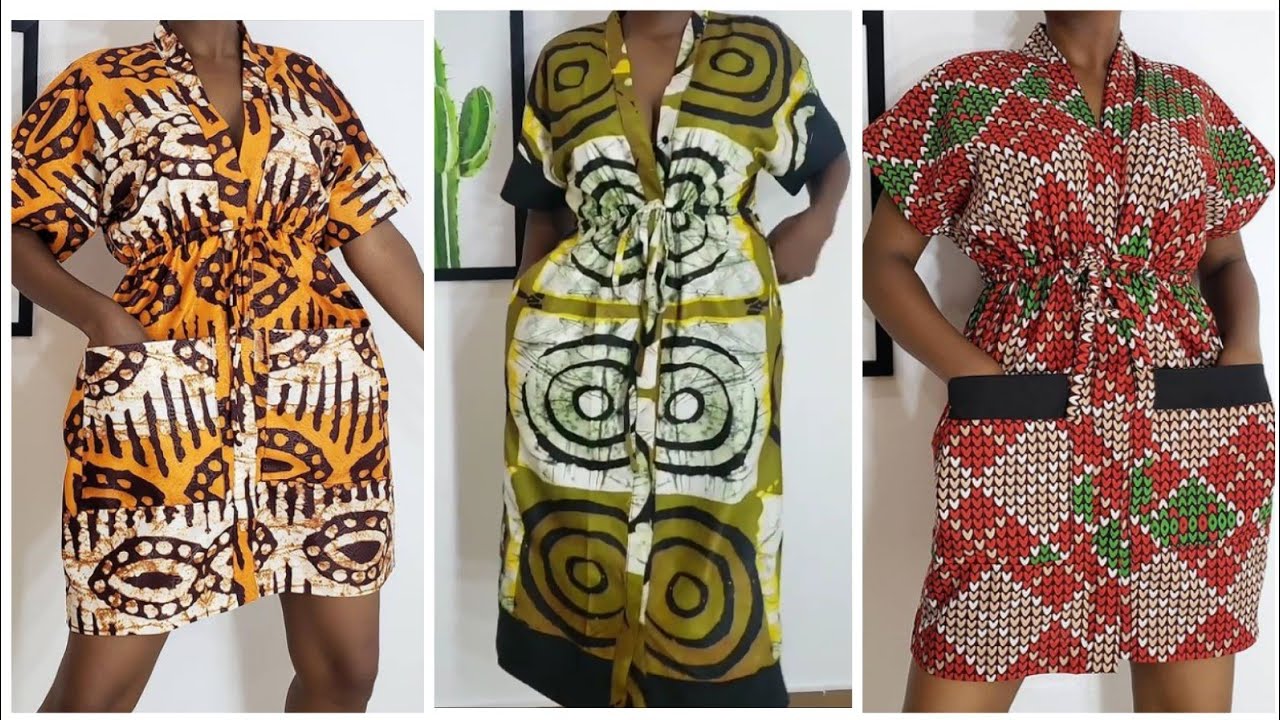 TRENDY ROPE WAIST DOLMAN GOWN DRESS || Cutting and Stitching