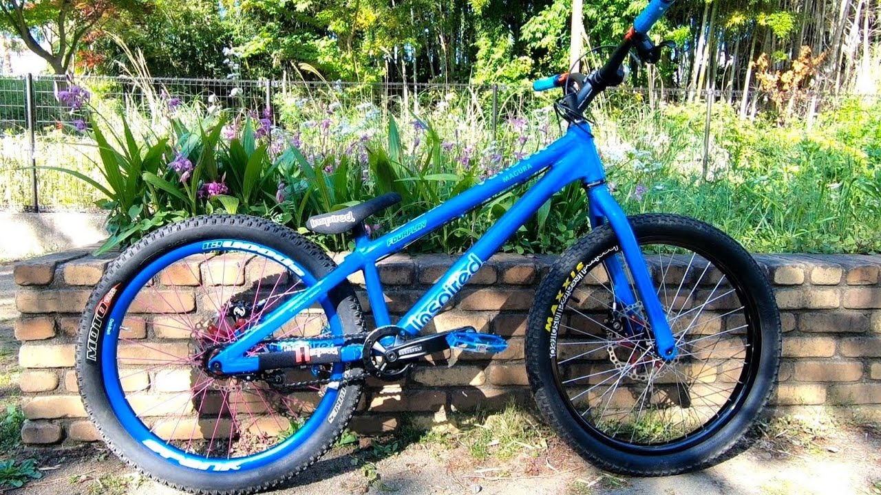 今乗ってるストリートトライアル自転車(^^♪　Inspired Fourplay 2017
