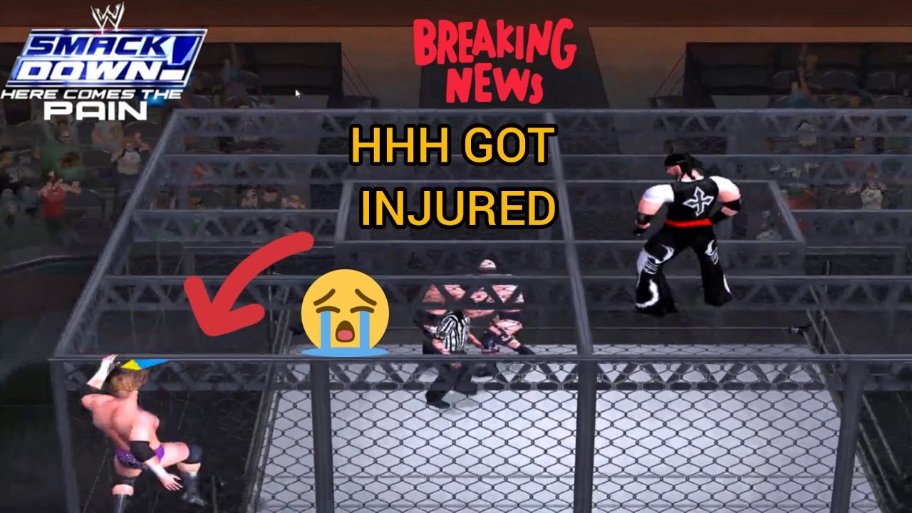 WWE SMACKDOWN HERE COMES THE PAIN HD - GAMEPLAY  HELL IN A CELL MATCH