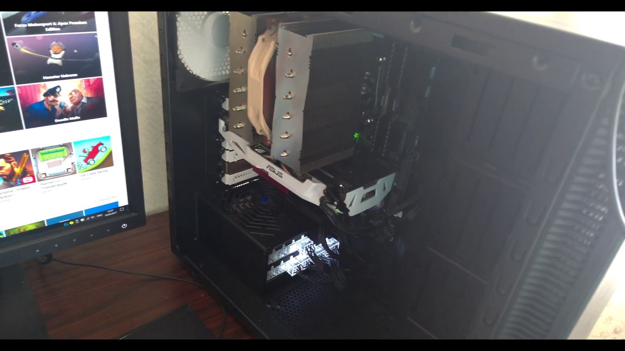 Обзор компьютера 2011v3 i7 5820K 4K