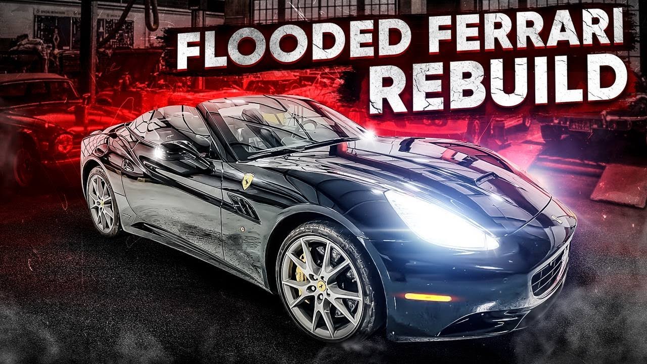 Rebuilding FLOODED Ferrari!! (VIDEO #97)