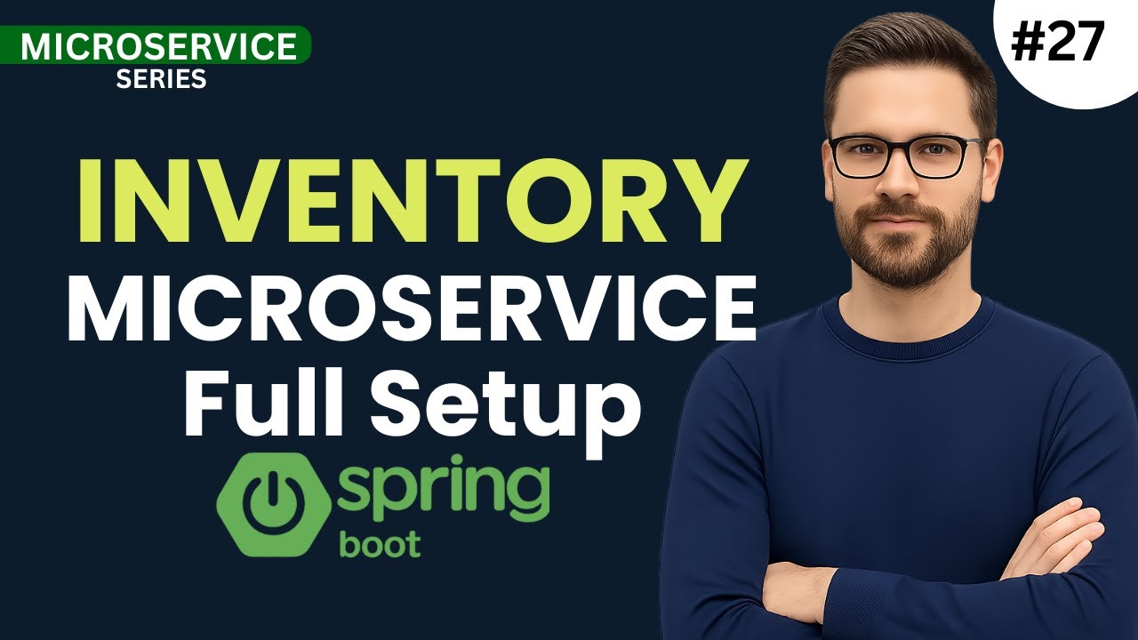 Inventory Microservice Setup in Spring Boot | E-commerce Microservices | HindiCodeClass