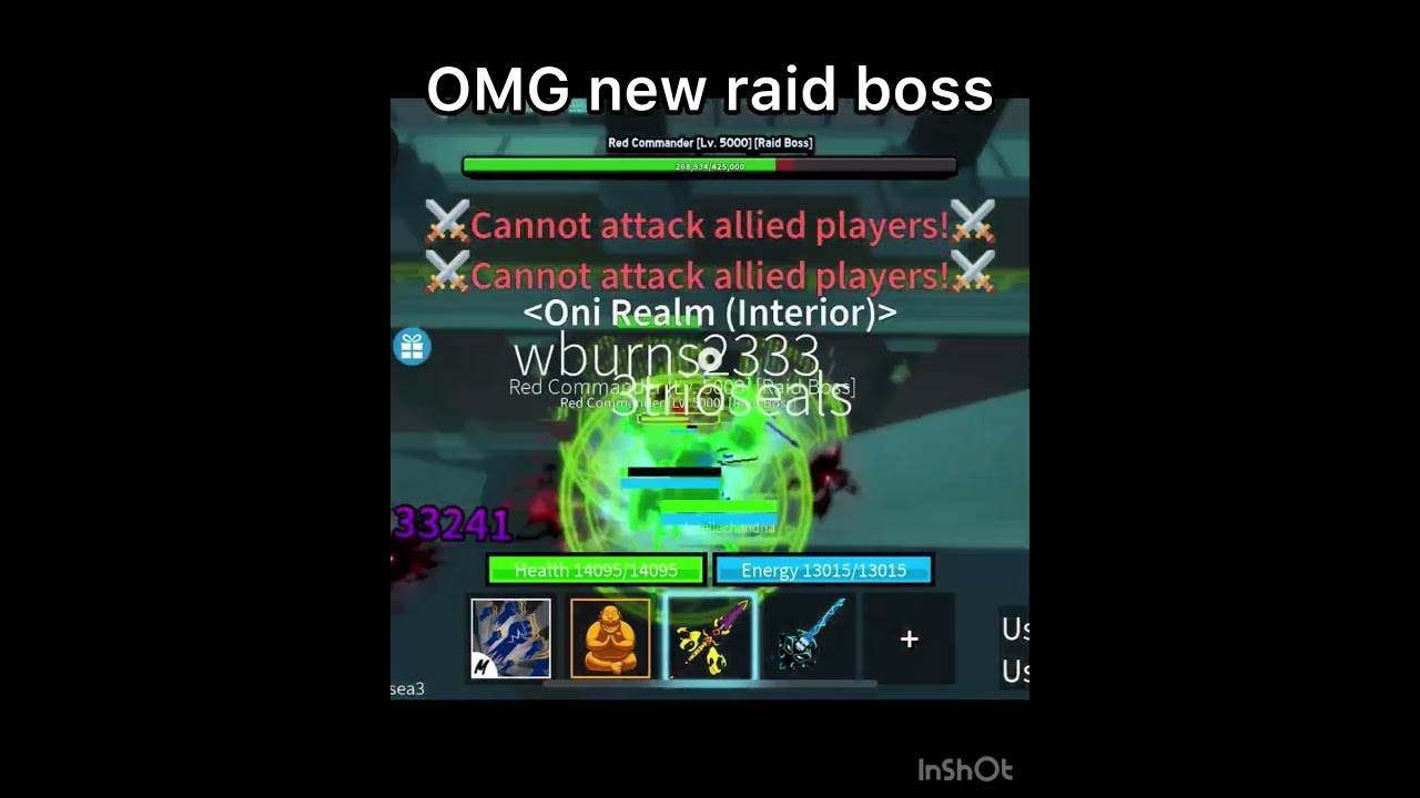 OMG I defeated the Red Commander 
