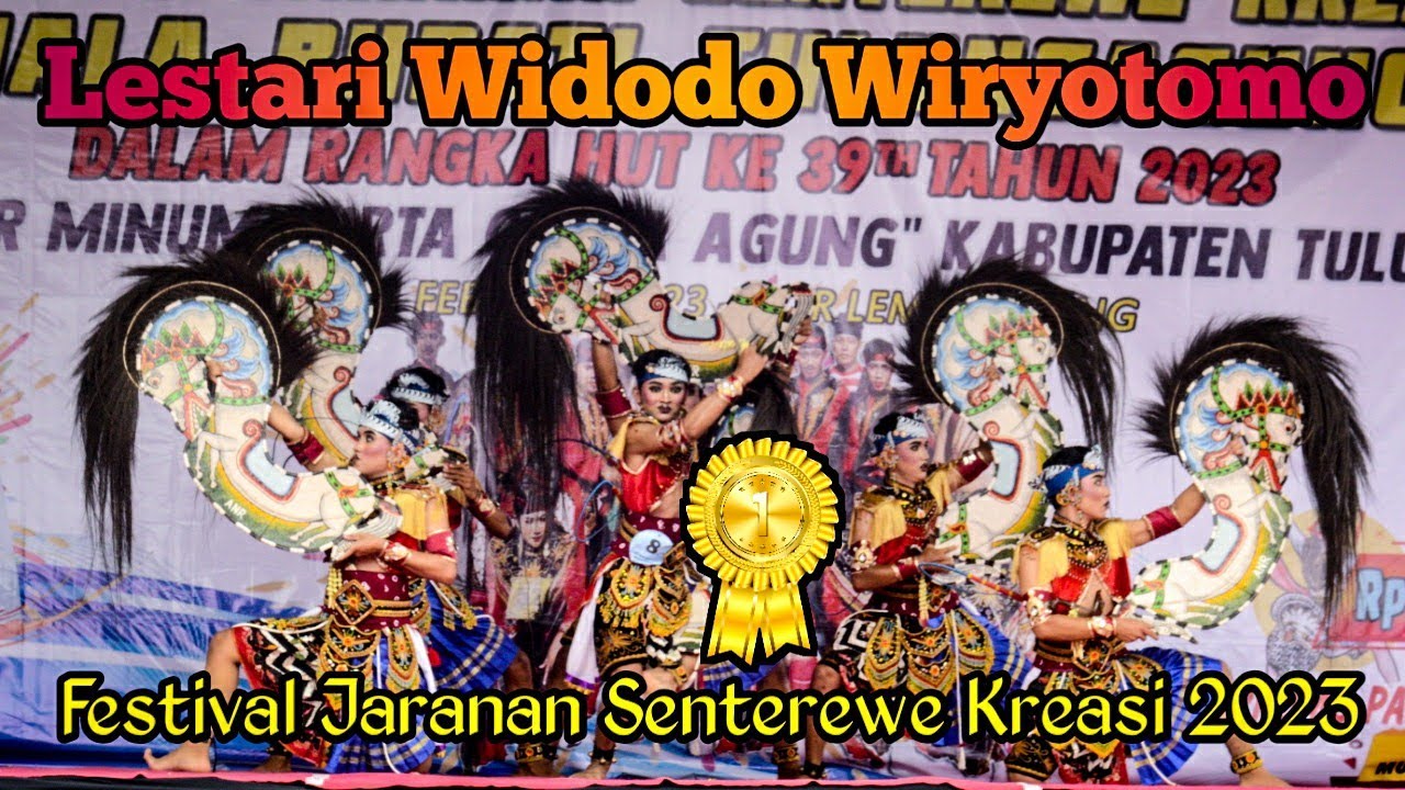 Lestari Widodo Wiryotomo Juara 1 Festival Jaranan Senterewe Kreasi Tulungagung 2023 - Saputra Audio