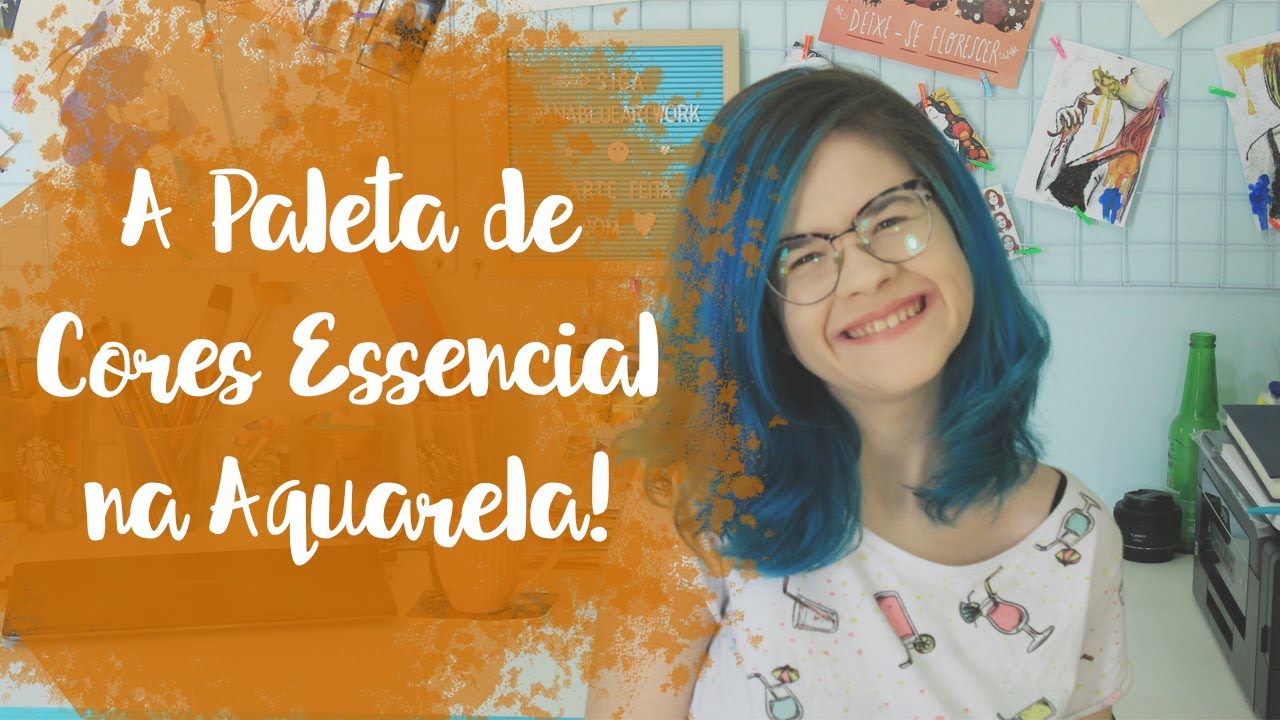 Descubra o SEGREDO para dominar as 5 CORES PRINCIPAIS da AQUARELA