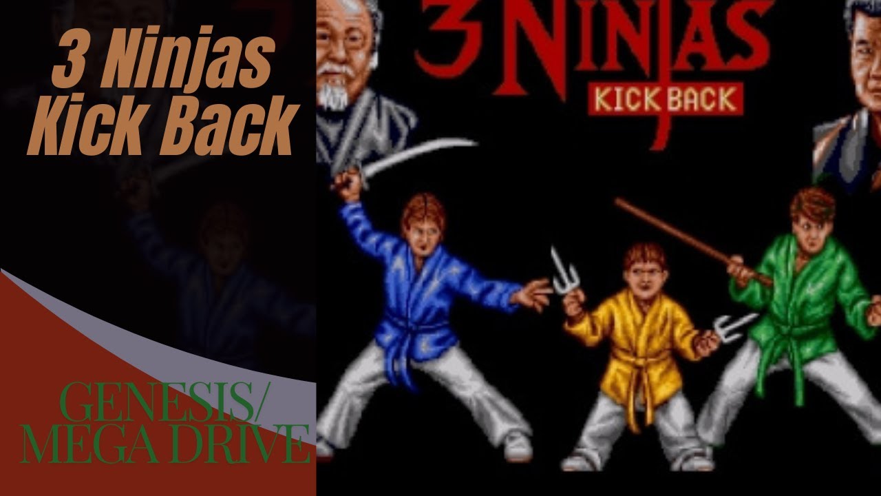 3 Ninjas Kick Back - Genesis/Mega Drive