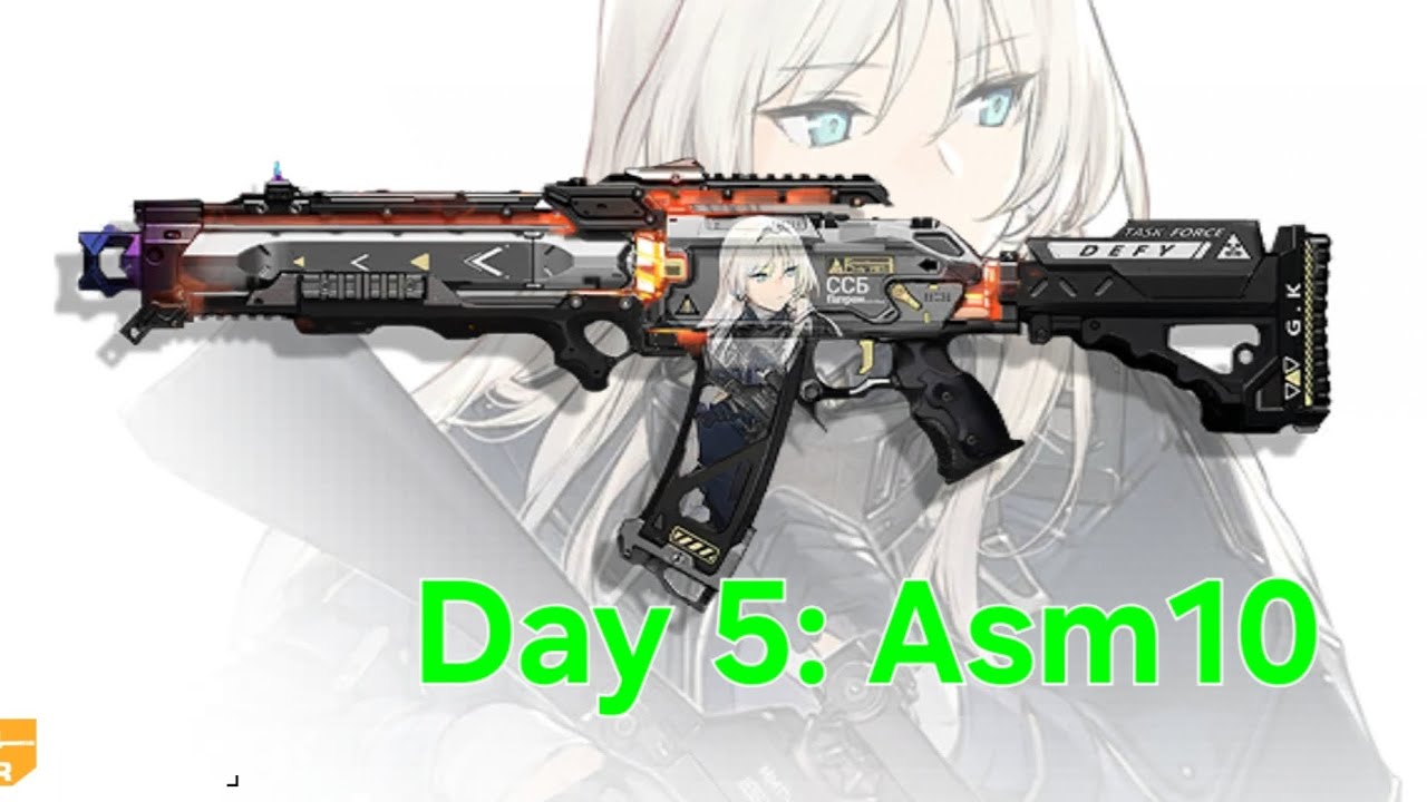 Using every gun in Codm Day 5: ASM10 